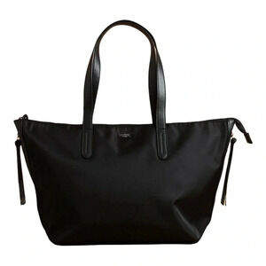 Botkier New York Bond Tote Bag Nylon Zipper Carryall in Black